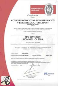 Certificado ISO